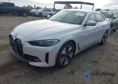 2024 BMW I4 Gran Coupe Edrive40 z USA, uszkodzony, nr VIN WBY73AW00RFT14971